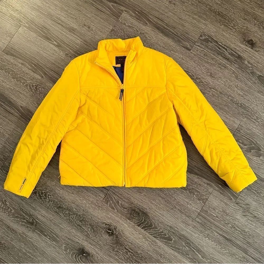 Ralph Lauren Yellow Puffer